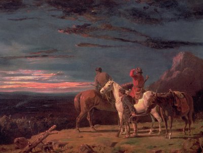 Et parti av oppdagere av William Tylee Ranney