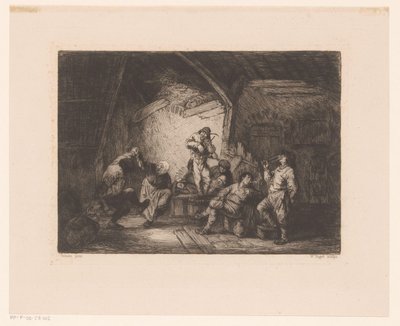 dansende par av William Unger