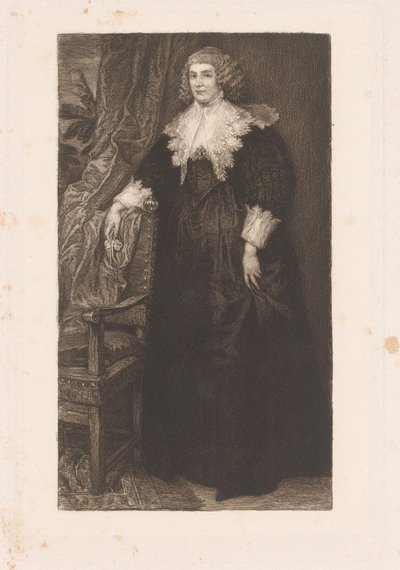 Portrett av Anna van Craesbecke av William Unger