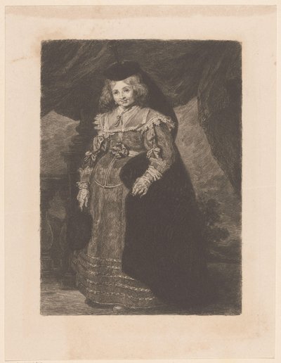 Portrett van Emerentia van Beresteyn av William Unger