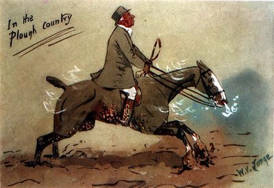 In the Plough Country (akvarell på papir) av William Verner Longe