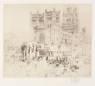 Durham katedral av William Walcot