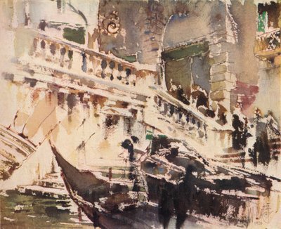 Rialto, Venezia, 1920, 1923 av William Walcot