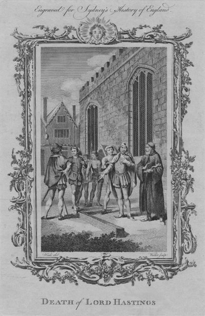 Lord Hastings død, 1773. av William Walker