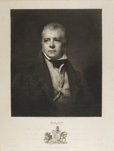 Sir Walter Scott Bart av William Walker