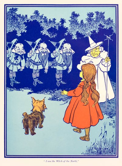 I am the Witch of the North fra The Wonderful Wizard of Oz av L. Frank Baum av William Wallace Denslow