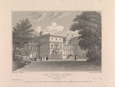Deep-Dene. Øst- eller vognfronten, Surrey av William Wallis