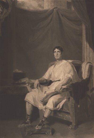 John Philip Kemble som Cato av William Ward