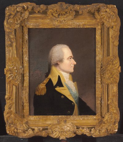 Portrett av Alexander Hamilton, ca. 1800 av William Weaver