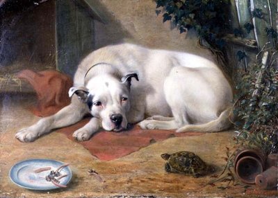 En besøkende (styre) av William Weekes
