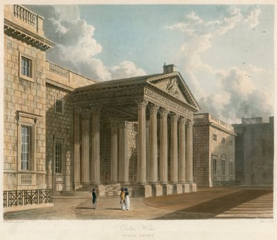 Carlton House, London, nord foran av William Westall