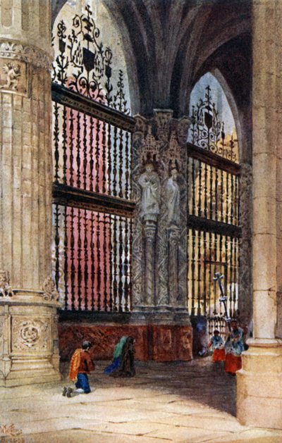 Burgos, ordførerens kapell (fargemedlemmer) av William Wiehe Collins