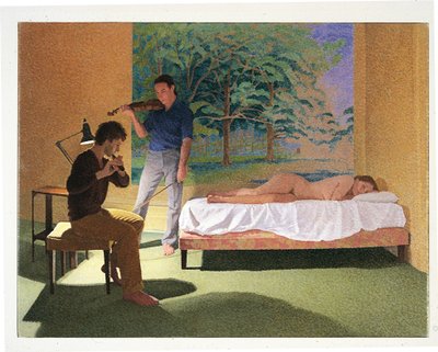 Figurer med landskap av William Wilkins