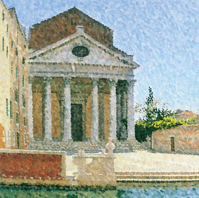 San Nicola dei Tolentini, Venezia, 2001 (Olje på lerret) av William Wilkins