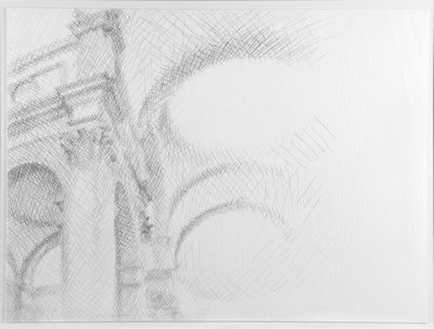 San Salvador, Venezia, 2007 (blyant på papir) av William Wilkins