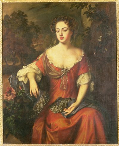 Portrett av Lady Brownlow av William Wissing or Wissmig