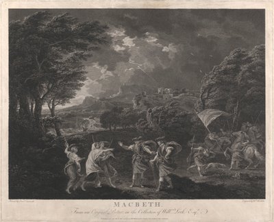 Macbeth og heksene av William Woollett