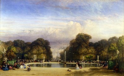 Tuileriene, Paris av William Wyld