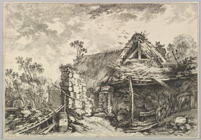 Kvinne som bærer en bøtte. av William Wynne Ryland