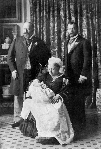 Fire generasjoner av kongefamilien, 1894. av William and Daniel Downey
