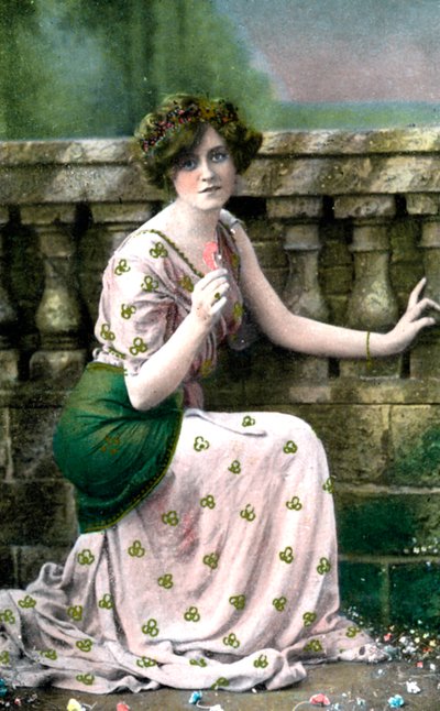 Gabrielle Ray 1883-1973, engelsk skuespillerinne, tidlig på 1900-tallet. av William and Daniel Downey