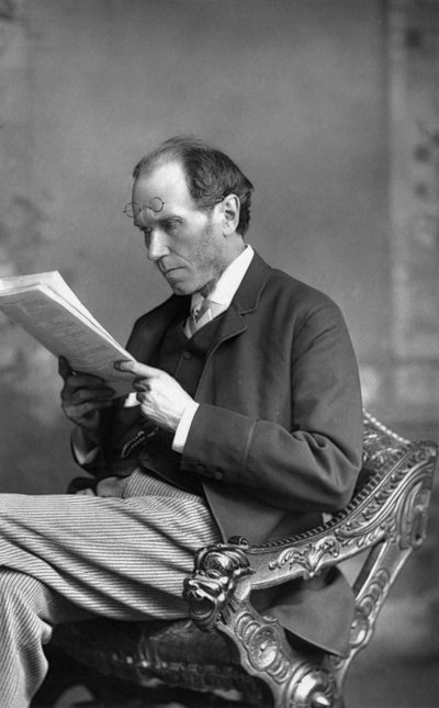 James Payn 1830-1898, engelsk forfatter, 1890. av William and Daniel Downey