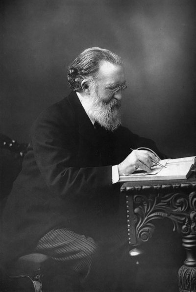 Justin McCarthy 1830-1912, irsk politiker, historiker og romanforfatter, 1893. av William and Daniel Downey