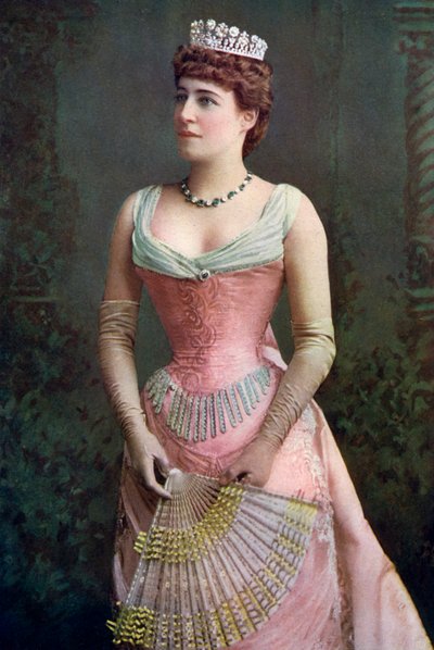 Lillie Langtry 1853-1929, engelsk skuespillerinne, 1899-1900. av William and Daniel Downey