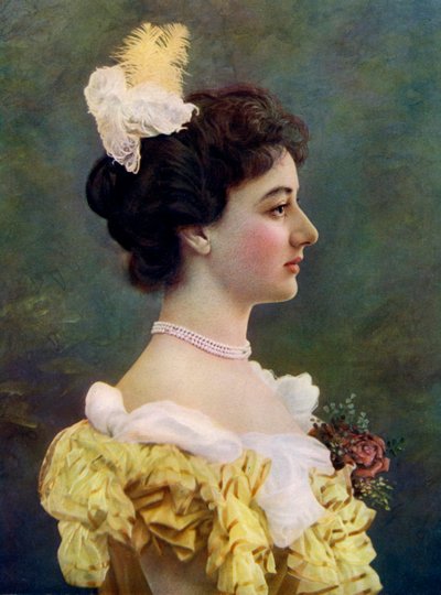 Maud Hoffman, skuespillerinne, 1899-1900. av William and Daniel Downey