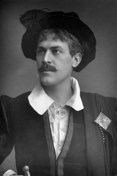 Sir George Alexander 1858-1918, engelsk skuespiller og teatersjef, 1893. av William and Daniel Downey