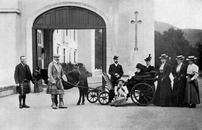 Tsarene besøker Balmoral, 1896. av William and Daniel Downey
