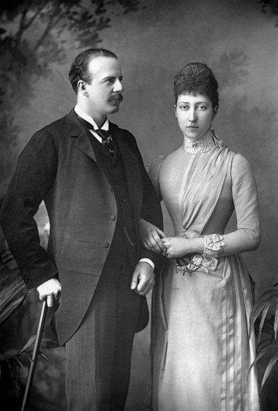 Hertugen og hertuginnen av Fife, 1890 av William and Daniel Downey