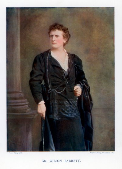 Wilson Barrett , engelsk skuespiller, manager og dramatiker, 1901. av William and Daniel Downey