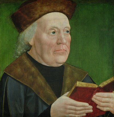 Ordfører Hermann Langenbeck, ca. 1515 (olje på eikepanel) av Wilm Dedecke