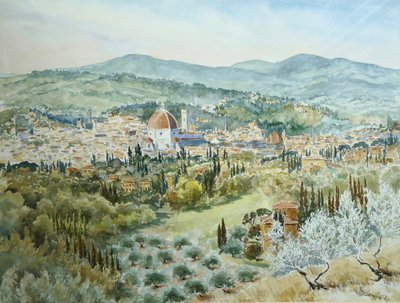 191 Fra Villa Bellagio - klar morgen av Wilson Clive