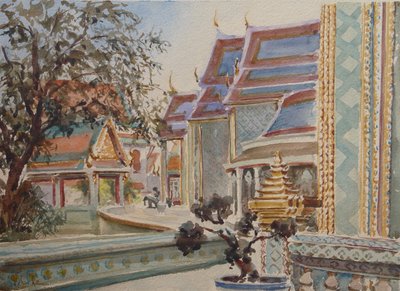 868 Wat Ratchaborpit, Bangkok av Wilson Clive