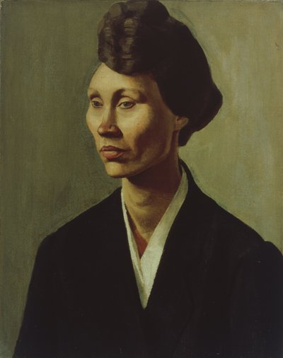 Portrett av en ung kvinne av Winifred Knights