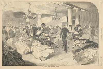 En kadetthopp på West Point, fra Harper av Winslow Homer