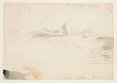Strandscene, England av Winslow Homer