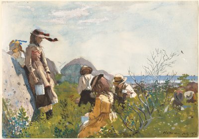 Bærplukkere av Winslow Homer