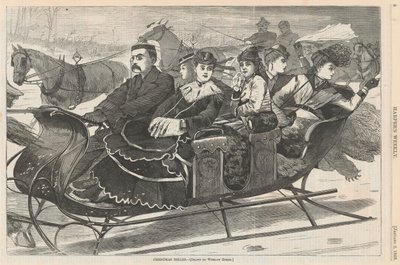 Christmas Belles, fra Harper av Winslow Homer