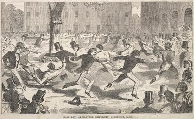 Klassedag, ved Harvard University, Cambridge, Massachusetts, 1858. av Winslow Homer
