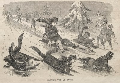 Kystkjøring ut av dørene av Winslow Homer