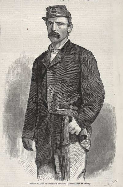 Oberst Wilson, fra Wilsons Brigade, 1861. av Winslow Homer