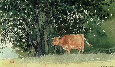 Ku i beite, 1878 av Winslow Homer