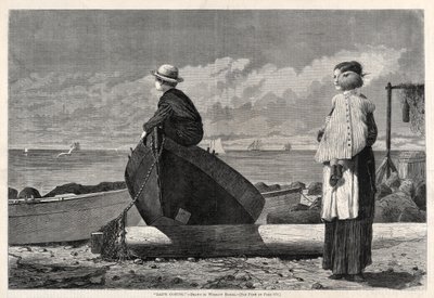 «Pappa kommer!» av Winslow Homer