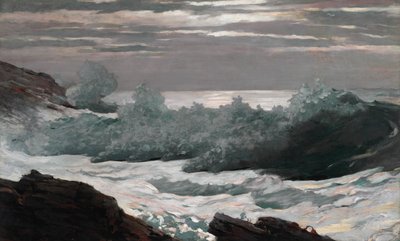 Tidlig morgen etter en storm på havet, 1900-1903. av Winslow Homer