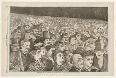 Fyrverkeri natten til den fjerde juli av Winslow Homer