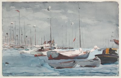 Fiskebåter, Key West av Winslow Homer