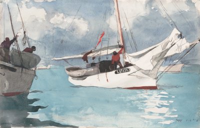 Fiskebåter, Key West av Winslow Homer